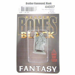 RPR44007 Brother Hammond Traveling Monk Miniature 25mm Heroic Scale Bones Black (ONLINE ORDER ONLY)