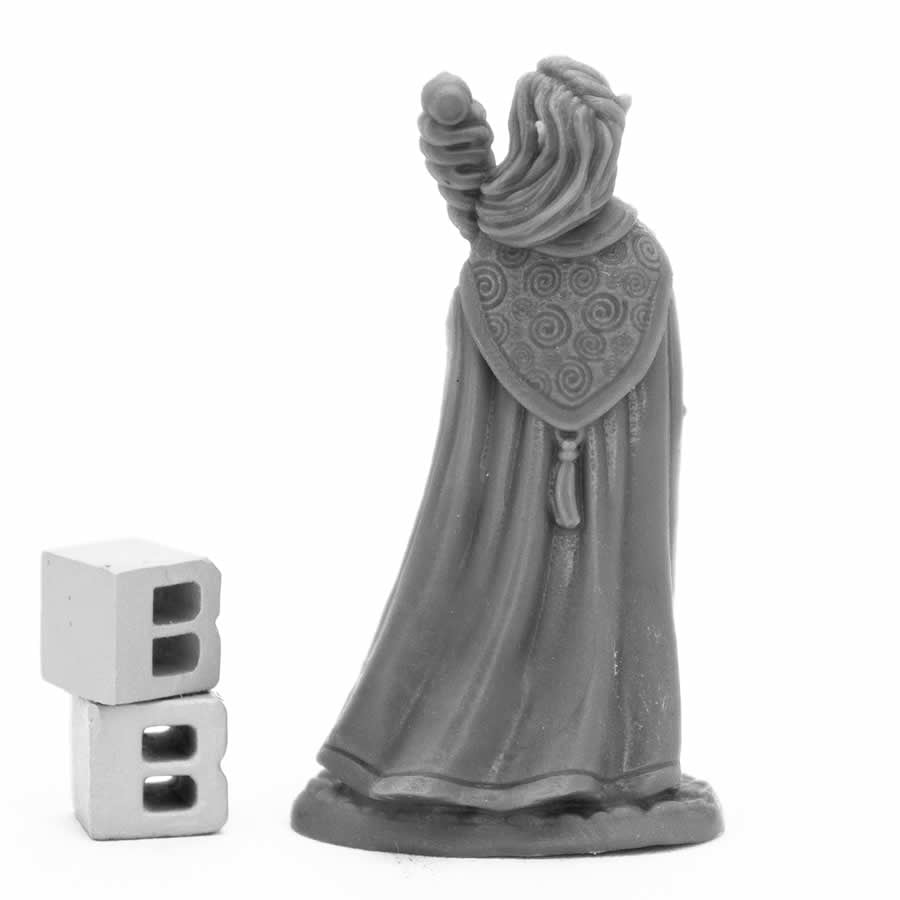 RPR44008A Anthanelle Elf Wizard Miniature 25mm Heroic Scale Bones Black (ONLINE ORDER ONLY)