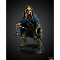 RPR44009 Daschelle Female Roque Miniature 25mm Heroic Scale Bones Black (ONLINE ORDER ONLY)