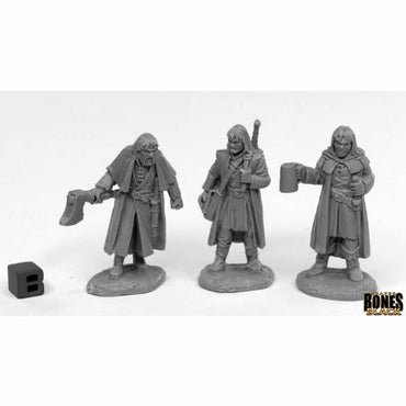 RPR44016 Dreadmere Mercenaries Miniature 25mm Heroic Scale Bones Black (ONLINE ORDER ONLY)