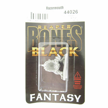 RPR44026 Razormouth Monster Miniature 25mm Heroic Scale Bones Black (ONLINE ORDER ONLY)