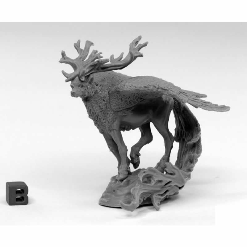 RPR44030 Spirit Beast Monster Miniature 25mm Heroic Scale Bones Black (ONLINE ORDER ONLY)