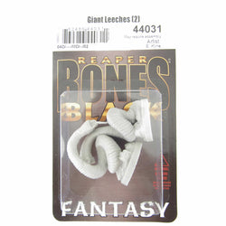 RPR44031 Giant Leeches Miniature 25mm Heroic Scale Bones Black (ONLINE ORDER ONLY)