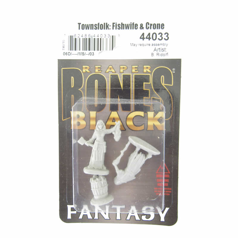 RPR44033 Dreadmere Townsfolk Fishwife and Crone Miniature (ONLINE ORDER ONLY)