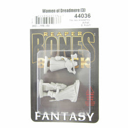 RPR44036 Women of Dreadmere Miniature 25mm Heroic Scale Bones Black (ONLINE ORDER ONLY)