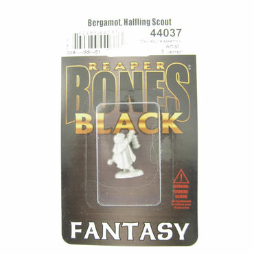 RPR44037 Bergamot Halfling Scout Miniature 25mm Heroic Scale Bones Black (ONLINE ORDER ONLY)