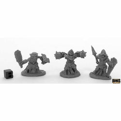 RPR44041 Bloodstone Gnome Warriors Miniature 25mm Heroic Scale Bones (ONLINE ORDER ONLY)