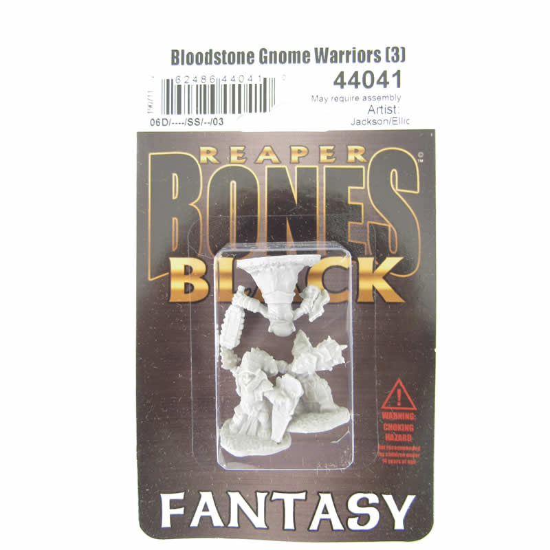 RPR44041 Bloodstone Gnome Warriors Miniature 25mm Heroic Scale Bones (ONLINE ORDER ONLY)