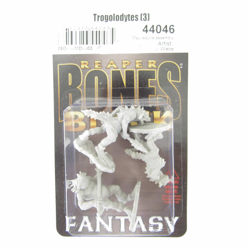 RPR44046 Trogolodytes Miniature 25mm Heroic Scale Bones Black Reaper (ONLINE ORDER ONLY)