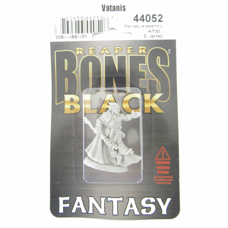 RPR44052 Vatanis Maggotcrown Necromancer Miniature 25mm Heroic Scale (ONLINE ORDER ONLY)