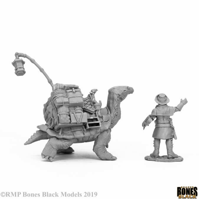 RPR44053 Dreadmere Tortoise and Drayman Miniature 25mm Heroic Scale (ONLINE ORDER ONLY)