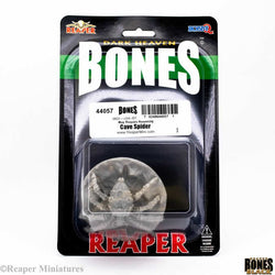RPR44057 Cave Spider Miniature 25mm Heroic Scale Bones Black Reaper Miniatures (ONLINE ORDER ONLY)