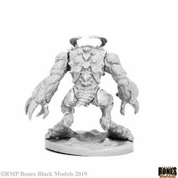 RPR44058 Burrowing Behemoth Miniature 25mm Heroic Scale Bones Black (ONLINE ORDER ONLY)