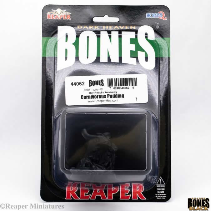 RPR44062 Carnivorous Pudding Miniature 25mm Heroic Scale Bones Black (ONLINE ORDER ONLY)