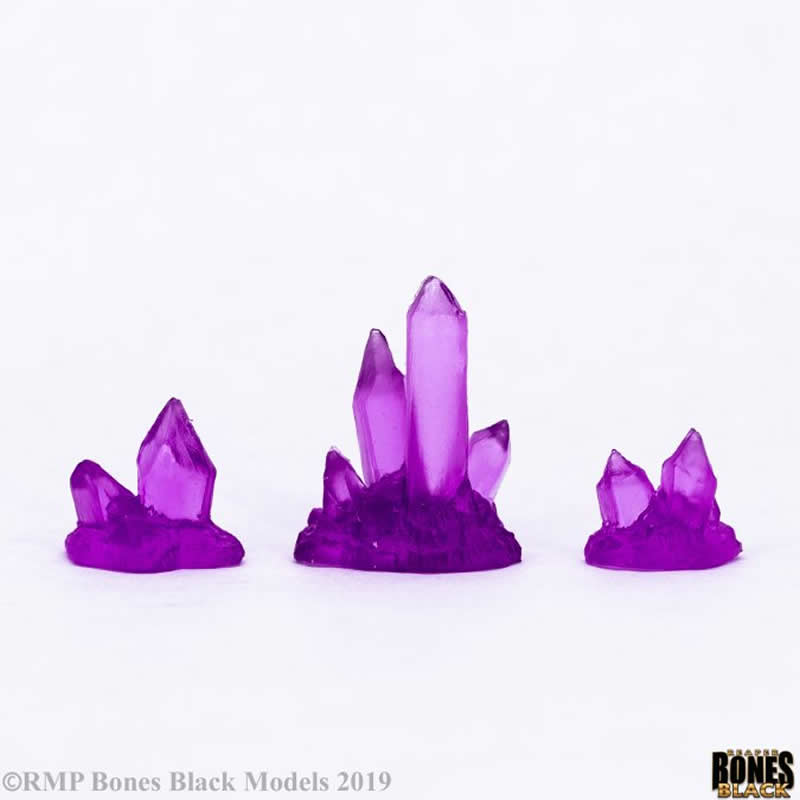 RPR44069 Darkreach Crystals Miniature 25mm Heroic Scale Bones Black (ONLINE ORDER ONLY)