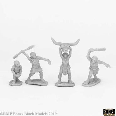 RPR44077 People of The Dawnlands Miniature 25mm Heroic Scale Bones Black (ONLINE ORDER ONLY)