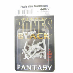 RPR44077 People of The Dawnlands Miniature 25mm Heroic Scale Bones Black (ONLINE ORDER ONLY)