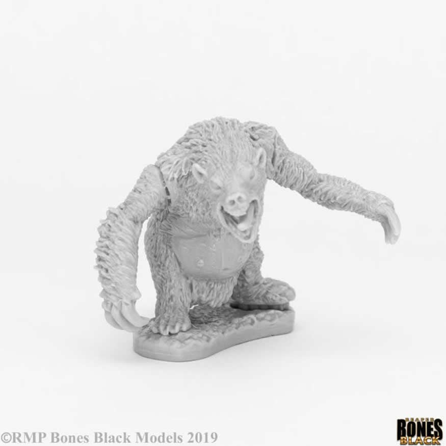 RPR44079 Giant Cave Sloth Miniature 25mm Heroic Scale Bones Black (ONLINE ORDER ONLY)