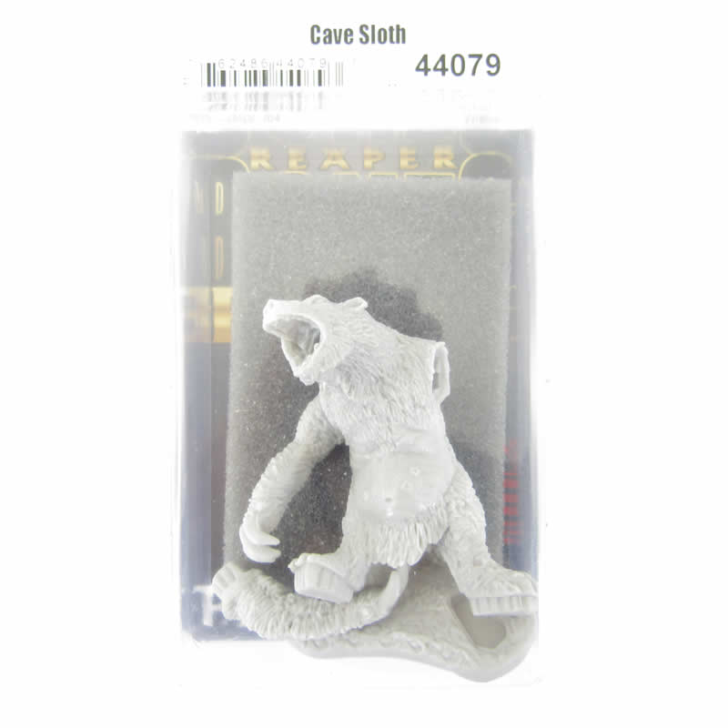 RPR44079 Giant Cave Sloth Miniature 25mm Heroic Scale Bones Black (ONLINE ORDER ONLY)