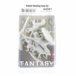 RPR44081 Raptor Hunting Pack Miniature 25mm Heroic Scale Bones Black (ONLINE ORDER ONLY)