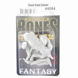 RPR44084 Stone Giant Carver Miniature 25mm Heroic Scale Bones Black (ONLINE ORDER ONLY)