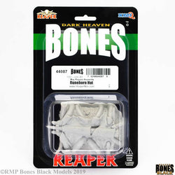 RPR44087 Runehorn Hut Miniature 25mm Heroic Scale Bones Black (ONLINE ORDER ONLY)