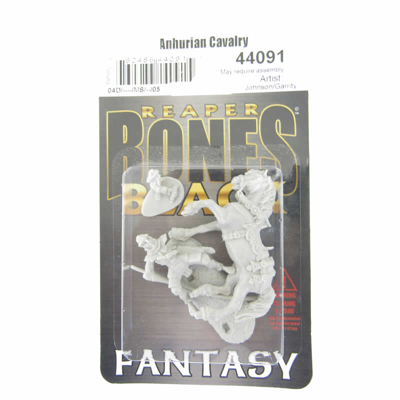 RPR44091 Anhurian Cavalry Miniature 25mm Heroic Scale Bones Black Reaper Miniatures (ONLINE ORDER ONLY)