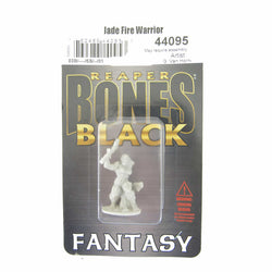 RPR44095 Jade Fire Warrior Miniature 25mm Heroic Scale Bones Black (ONLINE ORDER ONLY)
