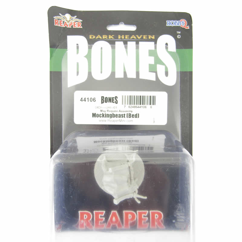 RPR44106 Mockingbeast (bed) Miniature 25mm Heroic Scale Figure Bones Black (ONLINE ORDER ONLY)