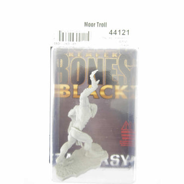 RPR44121 Moor Troll Miniature 25mm Heroic Scale Figure Bones Black (ONLINE ORDER ONLY)