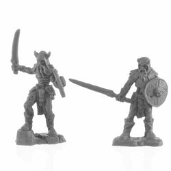 RPR44141 Rune Wight Warriors Miniature 25mm Heroic Scale Figure Bones Black (ONLINE ORDER ONLY)