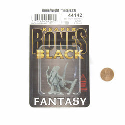 RPR44142 Rune Wight Hunters Miniature 25mm Heroic Scale Figure Bones Black (ONLINE ORDER ONLY)