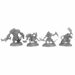 RPR44148 Wererats Miniature 25mm Heroic Scale Figure Bones Black (ONLINE ORDER ONLY)