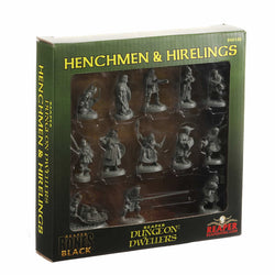 RPR44149 Henchmen and Hirelings Boxed Set Miniature 25mm Heroic Scale Figure Bones Black (ONLINE ORDER ONLY)