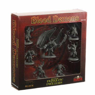 RPR44150 Blood Demons Boxed Set Miniature 25mm Heroic Scale Figure Bones Black (ONLINE ORDER ONLY)