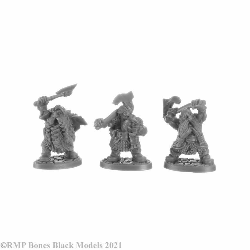 RPR44151 Crypt Of The Dwarf King Boxed Set Miniature 25mm Heroic Scale Figure Bones Black (ONLINE ORDER ONLY)