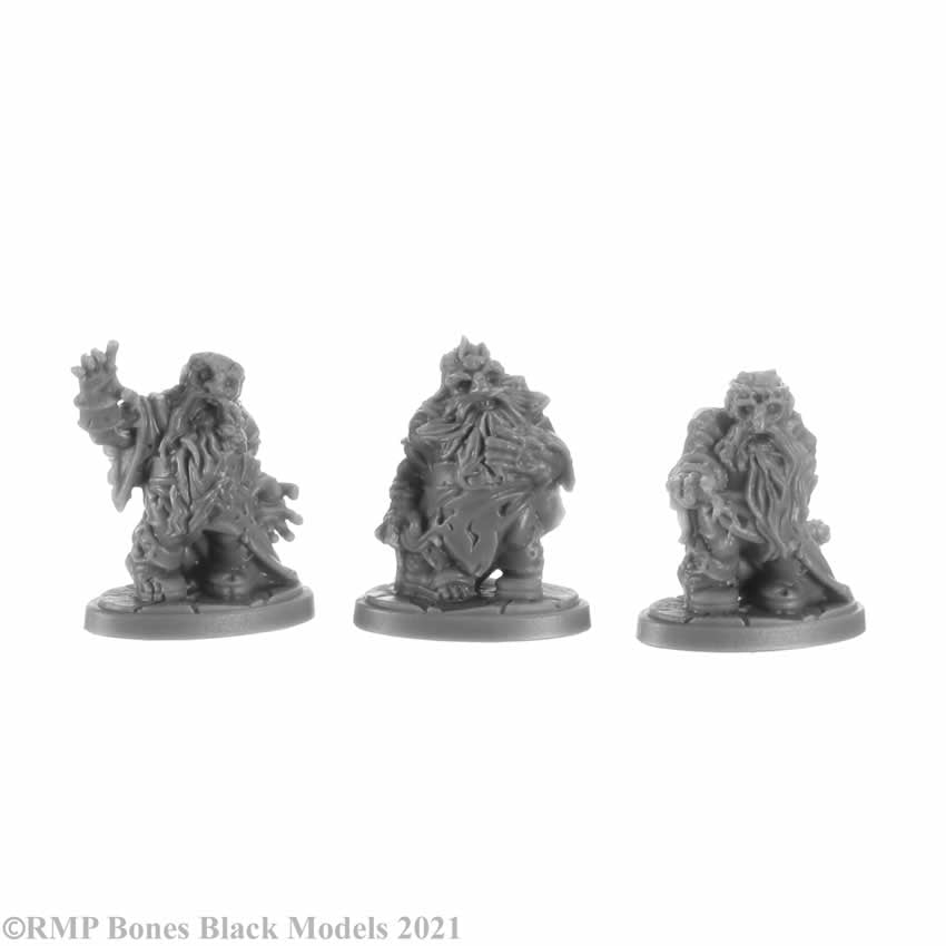 RPR44151 Crypt Of The Dwarf King Boxed Set Miniature 25mm Heroic Scale Figure Bones Black (ONLINE ORDER ONLY)