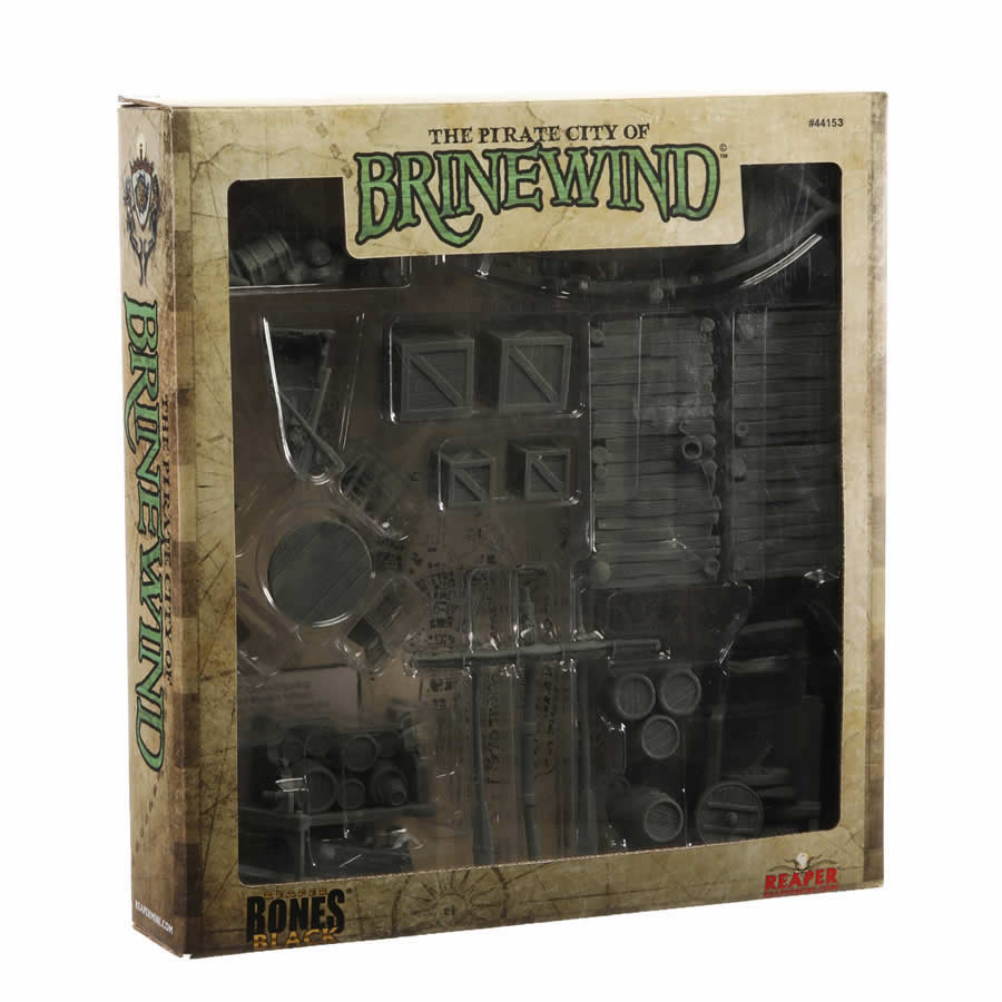 RPR44153 Pirate City of Brinewind Boxed Set Accessories Miniatures 25mm Heroic Scale Figure (ONLINE ORDER ONLY)