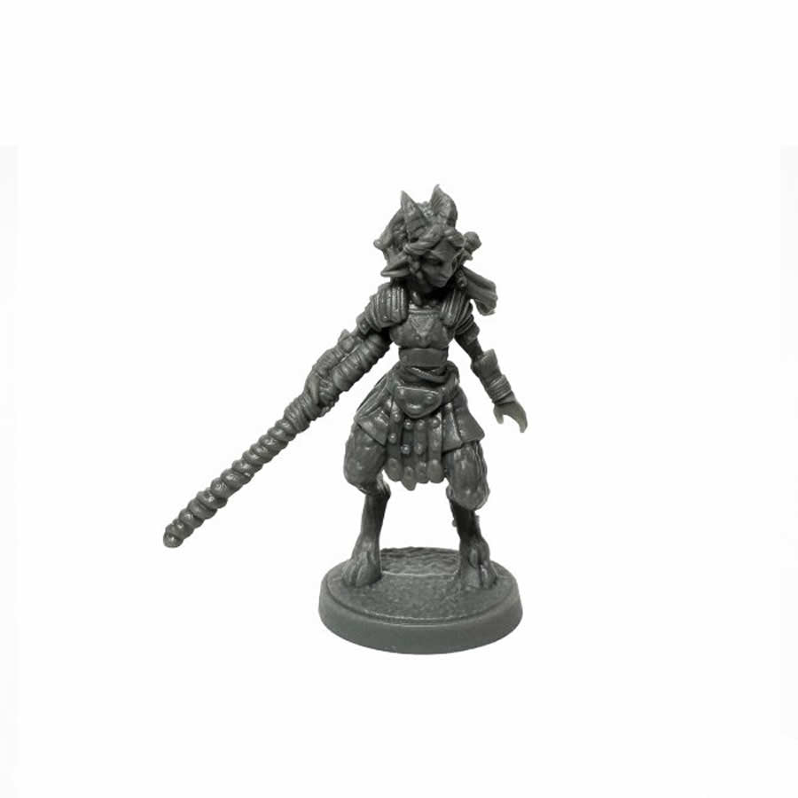RPR44165 Faun Warrior Miniature 25mm Heroic Scale Figure Bones Black (ONLINE ORDER ONLY)