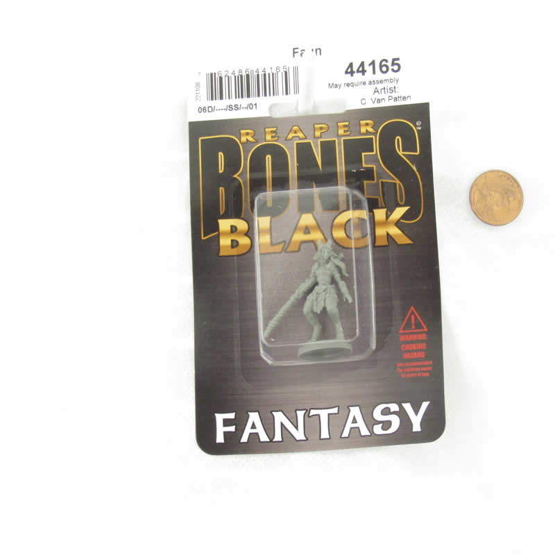 RPR44165 Faun Warrior Miniature 25mm Heroic Scale Figure Bones Black (ONLINE ORDER ONLY)