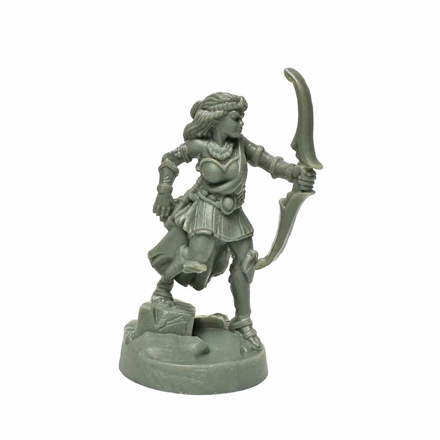 RPR44167 Corinna Greek Archer Heroine Miniature 25mm Heroic Scale Figure Bones Black (ONLINE ORDER ONLY)