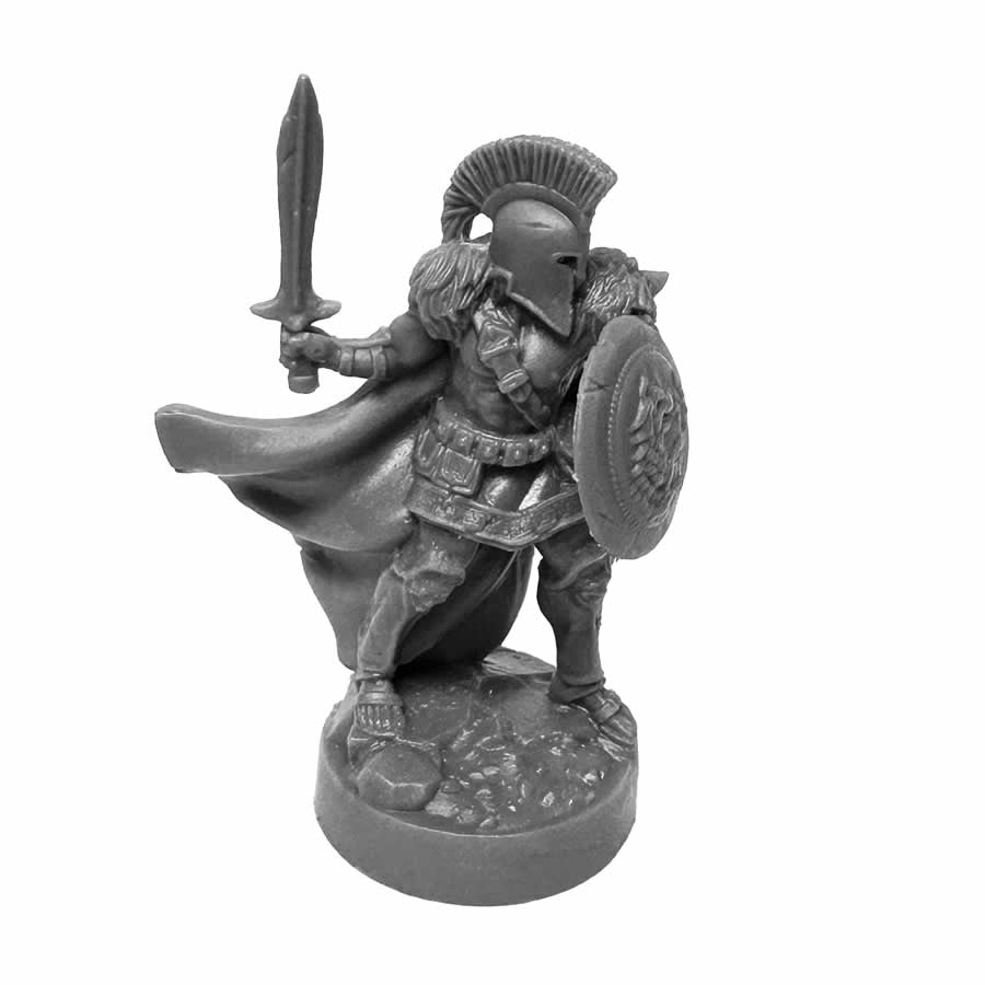 RPR44169 Jaxon Greek Warrior Hero Miniature 25mm Heroic Scale Figure Bones Black (ONLINE ORDER ONLY)