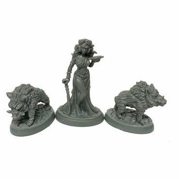 RPR44170 Circe and Pigs Miniature 25mm Heroic Scale Figure Bones Black (ONLINE ORDER ONLY)