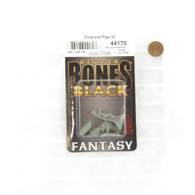 RPR44170 Circe and Pigs Miniature 25mm Heroic Scale Figure Bones Black (ONLINE ORDER ONLY)