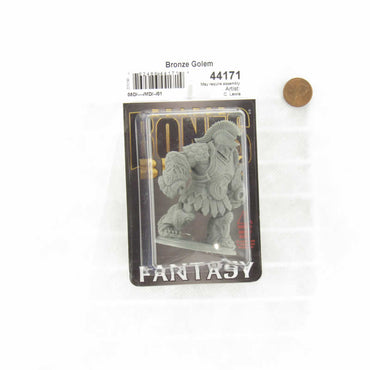 RPR44171 Bronze Golem Miniature 25mm Heroic Scale Figure Bones Black (ONLINE ORDER ONLY)