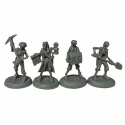 RPR44174 Skeletal Treasure Crew Miniature 25mm Heroic Scale Figure Bones Black (ONLINE ORDER ONLY)