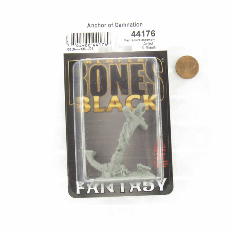 RPR44176 Anchor of Damnation Miniature 25mm Heroic Scale Figure Bones Black (ONLINE ORDER ONLY)
