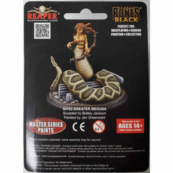 RPR44183 Greater Medusa Miniature 25mm Heroic Scale Figure Bones Black (ONLINE ORDER ONLY)