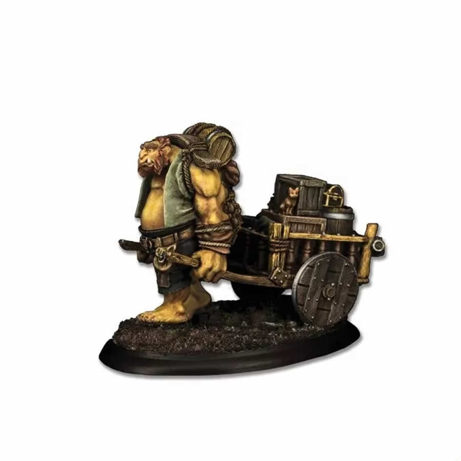 RPR44190 Brinewind Ogre Porter Miniature 25mm Heroic Scale Figure Bones Black (ONLINE ORDER ONLY)