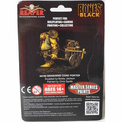 RPR44190 Brinewind Ogre Porter Miniature 25mm Heroic Scale Figure Bones Black (ONLINE ORDER ONLY)